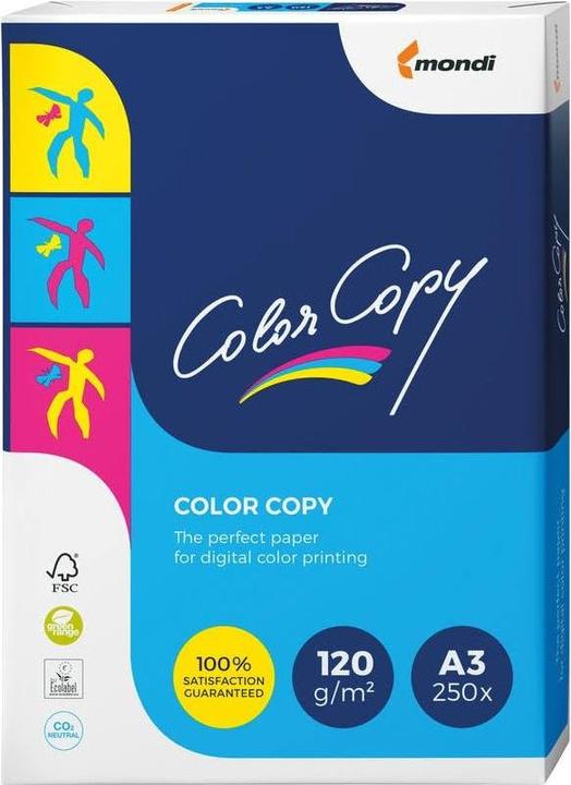 Actual product image Mondi colour copy (120 g/m², 250 x, A3)