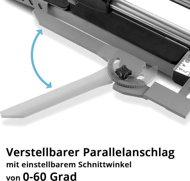 Produktbild Stahlwerk Profi Fliesenschneider mit 600 mm Schnittlänge und 14 mm Schneidstärke