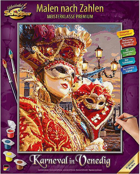 Actual product image Schipper Painting by Numbers Carnival in Venice