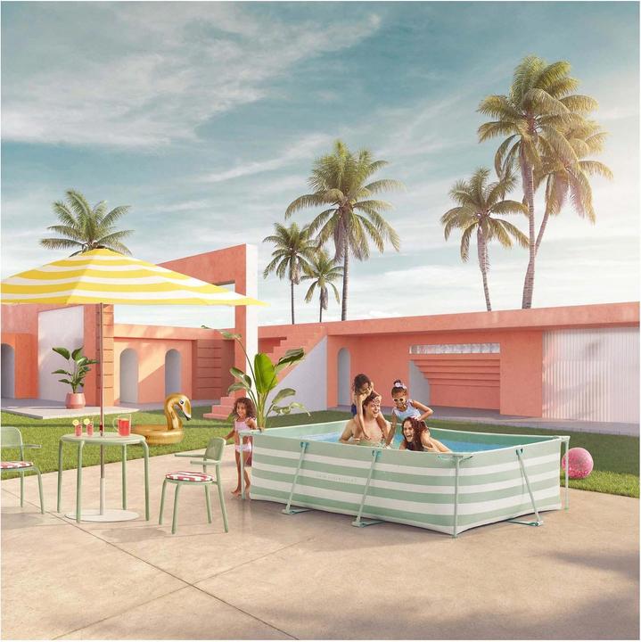 Image du produit Swim Essentials Piscine de luxe à bandes vertes (300 x 200 x 75 cm)