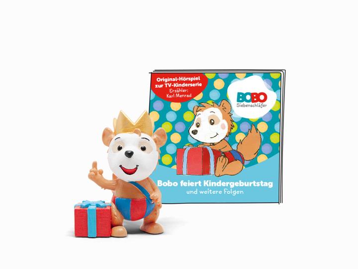 Actual product image Tonies Bobo dormouse - Bobo celebrates child's birthday (German)