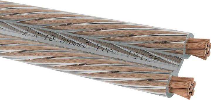 Produktbild Oehlbach D1C314 Lautsprecherkabel 2 x 10 mm² Transparent 4 m (4 m, 10 mm²)