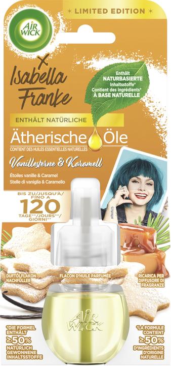 Immagine prodotto Air Wick Flacone di olio di fragranza ricarica Vanilla Stars & Caramel