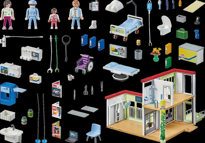 Image du produit Playmobil Hôpital moderne (71615, Playmobil Action Heroes)