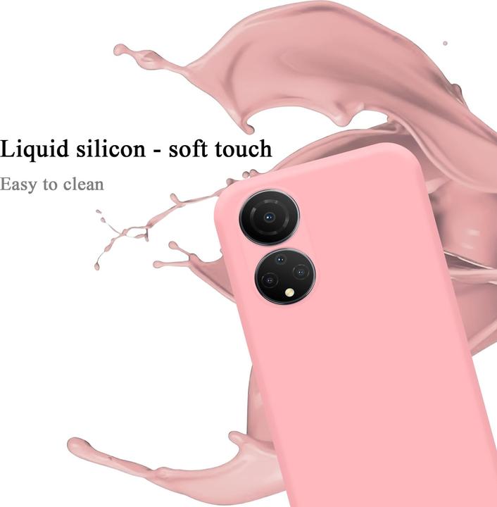 Productafbeelding Cadorabo TPU Liquid Silicone Hoesje voor Honor X7 (Honor X7)
