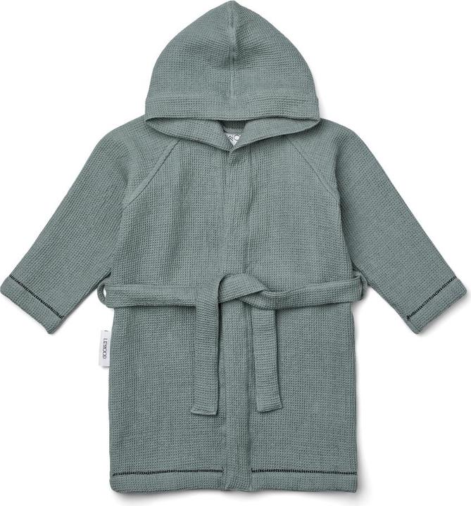 Immagine prodotto Liewood Accappatoio Wellness grigio in tessuto waffle (98, 102, 104, 100 A)