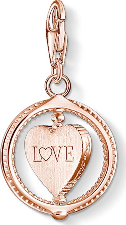 Produktbild Thomas Sabo Charm-Anhänger Herz Pavé Roségold (925er Silber)