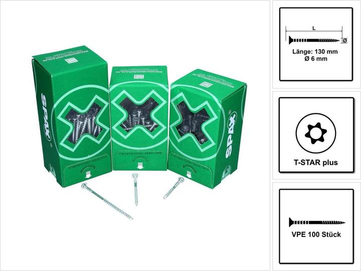 Productafbeelding Spax Stelschroeven (100 Schroeven per stuk)