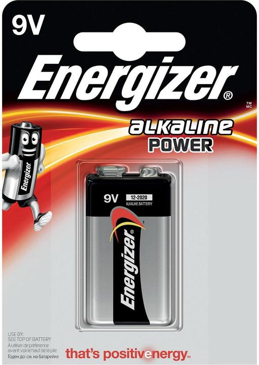 Energizer 9 V Block-Batterie (1 Stk., 9V Block)