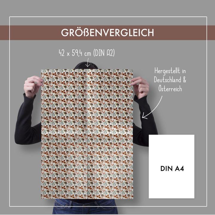 Produktbild Dabelino Geschenkpapier Set Weihnachten für Erwa (Geschenkpapier, 1 x)