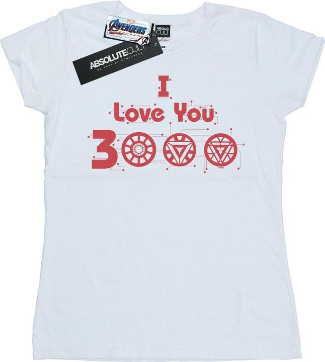 Avengers Endgame Ich liebe dich 3000 Schaltkreise Baumwolle TShirt