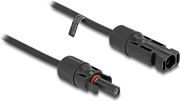 Produktbild Delock Anschlusskabel Stecker zu Buchse 4 mm², 10 m (Solarkabel)