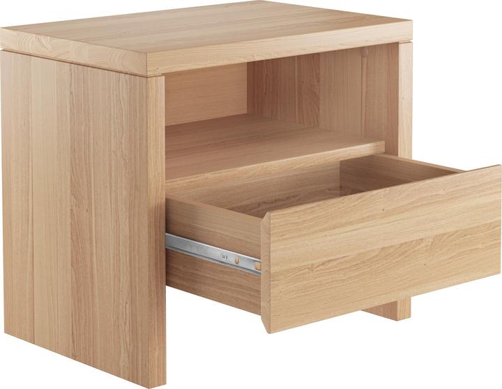 Produktbild Erst-Holz Nachttisch Buche Nachtkästchen Bettkommode mit Schublade 90.20-K42