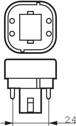 Produktbild Philips Professional CorePro (G24q-3, 9 W, 950 lm, 1 x, F)