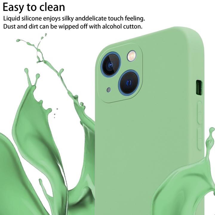 Actual product image Cadorabo TPU Cover Mobile Phone Chain Liquid (Apple iPhone 13 mini)