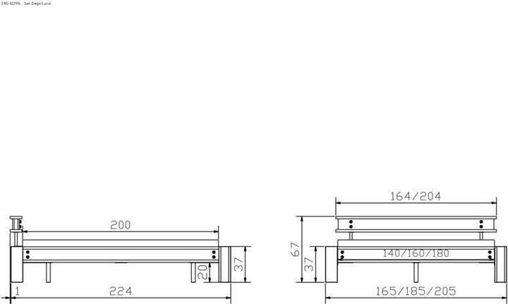 Produktbild Hasena San Luca 20 (180 x 200 cm)