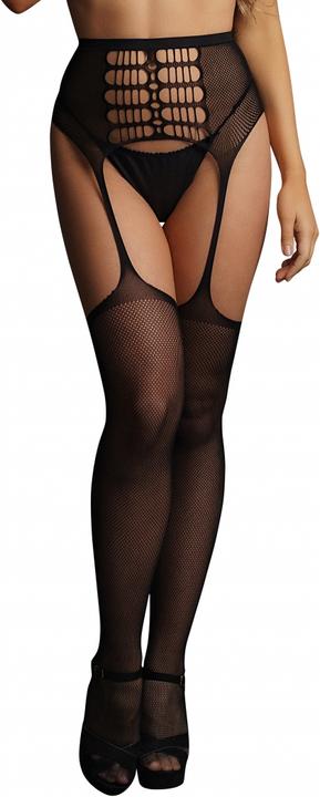 Immagine prodotto Le Désir High-waist garterbelt stockings - O/S (Taglia unica)