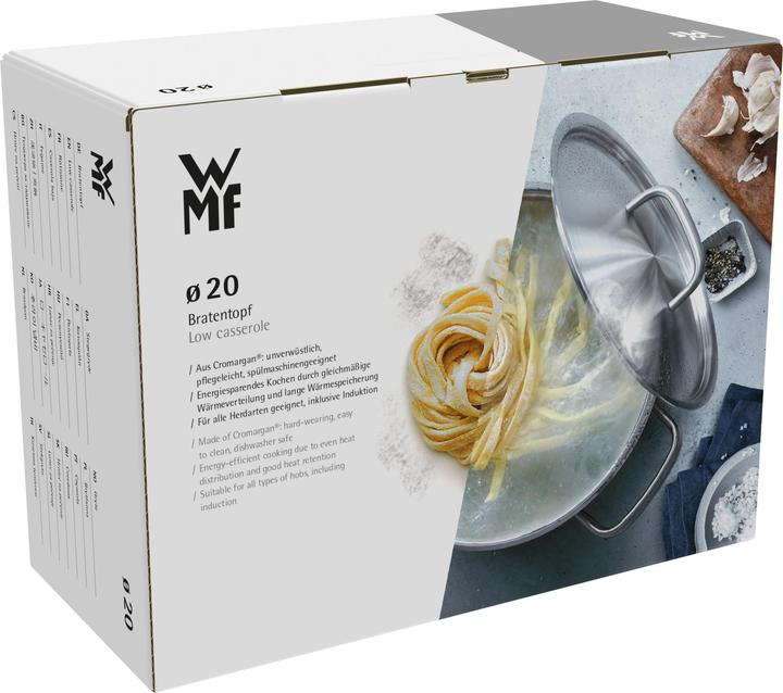 Actual product image WMF PROVENCE PLUS 20cm with lid (20 cm, Casserole + Stewpot, Stainless steel)