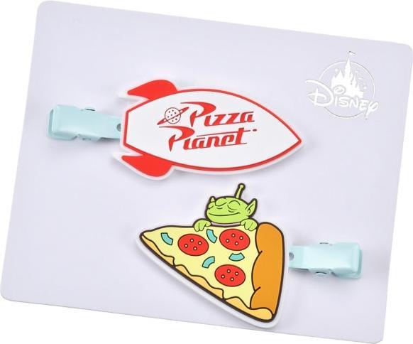 Immagine prodotto Disney Set di fermagli per capelli Little Green Men/Alien Pizza Planet (2 pz.)