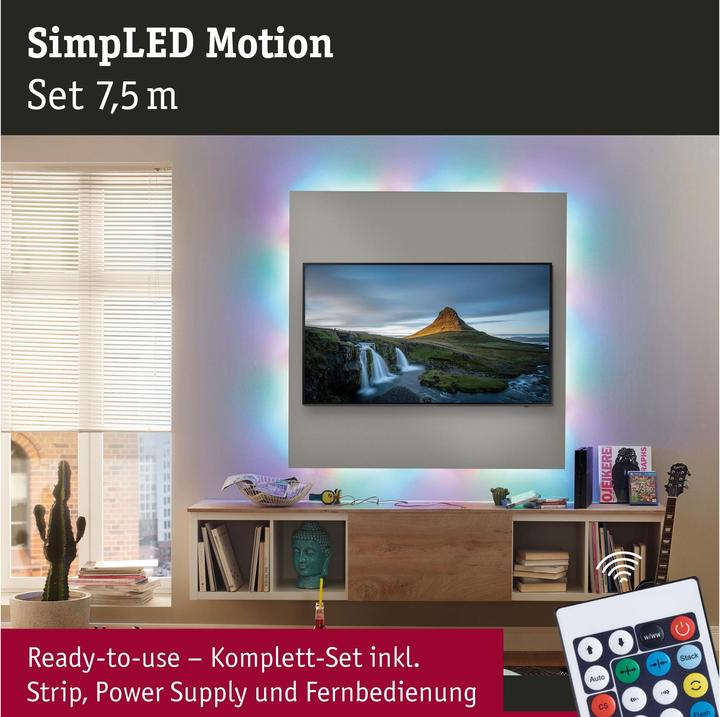 Produktbild Paulmann SimpLED Stripe Set (Mehrfarbig, 764 cm, Indoor)