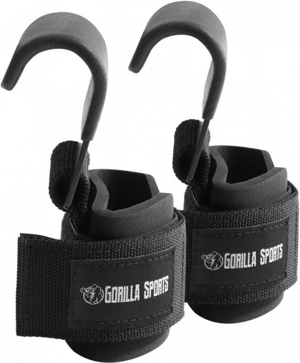 Actual product image Gorilla Sports Pulling aids with hooks set of 2