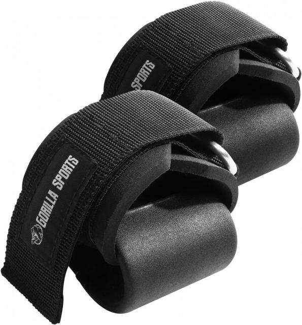 Actual product image Gorilla Sports Pulling aids with hooks set of 2