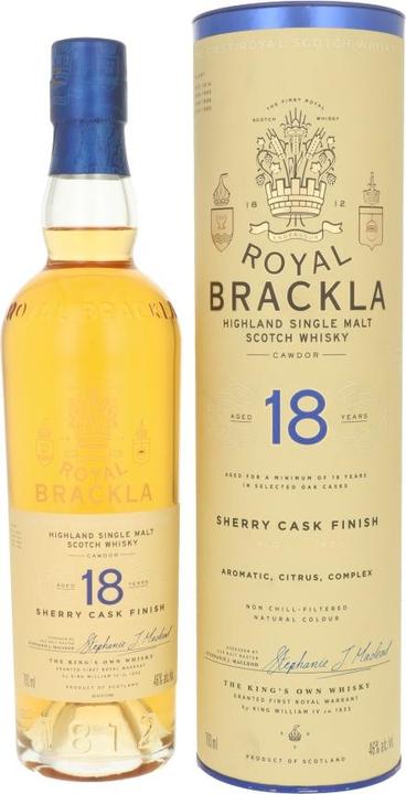 Bacardi Royal Brackla (Single Malt, 1 x 70 cl)