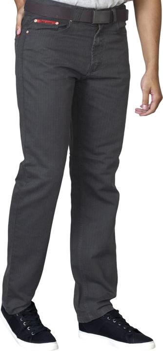 Actual product image DUKE London Kingsize Canary Bedford corduroy trousers with belt (54)