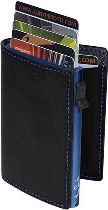 Tony Perotti Furbo Grundkartenhalter schwarz / blau