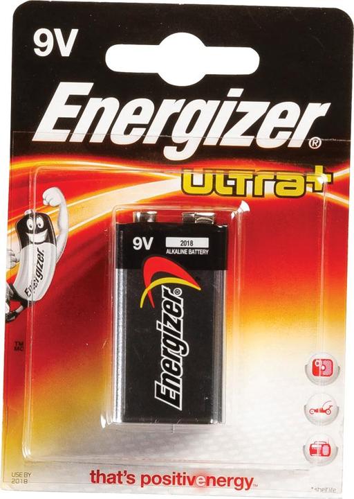 Produktbild Energizer Batterie Typ 9V 1Stk. (1 Stk., 9V Block)