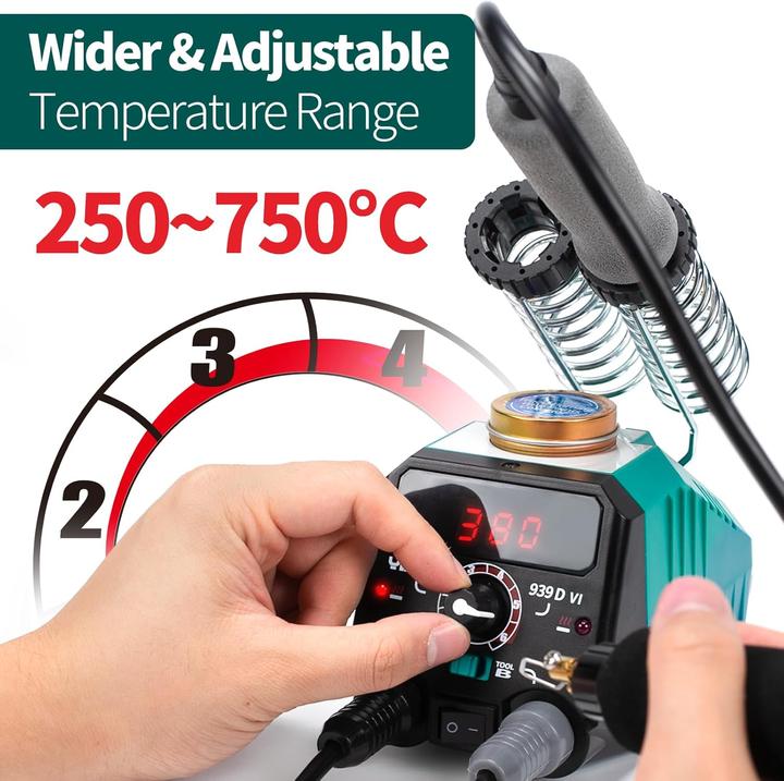 Produktbild Yihua 939D-VI Doppelstift-Brandmalereiset