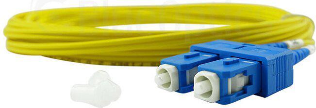 Actual product image BlueOptics Cisco CAB-SMF-SC-SC-50 compatible SC-SC singlemode patch cable 50 metres (CAT6, 50 m)