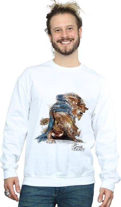 Produktbild Disney Beauty And The Beast Beast Sketch Sweatshirt (XXL)
