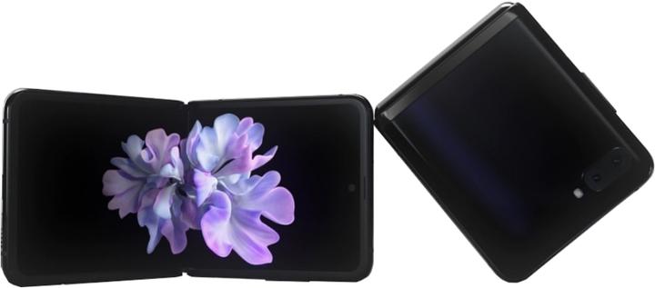 Produktbild Samsung Galaxy Z Flip (256 GB, Black Mirror, 6.70", SIM + eSIM, 12 Mpx, 4G)