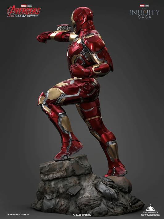 Actual product image Queen Studios Avengers - Age of Ultron "Iron Man MK43" 1/4 Statue