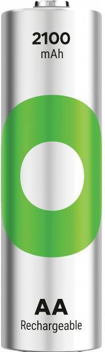 Immagine prodotto GP Batteries Batteria ricaricabile GP ReCyko, formato AA, 2100 mAh, confezione da 2 pezzi (2 pz., AA, 2100 mAh)