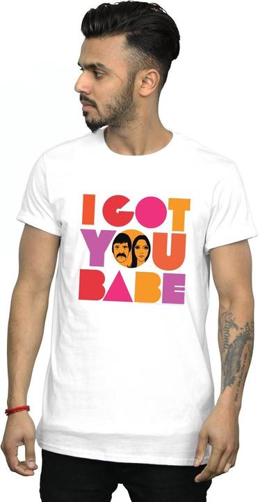 Actual product image Sonny & Cher Mens I Got You T-Shirt (XXL)