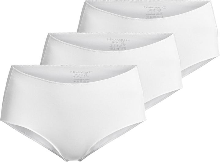 Actual product image Nina von C. 3 Pack Secret Waist Briefs (48, 4XL, pack of 3)