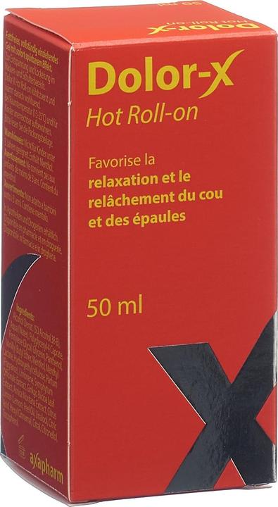 Actual product image Dolor-X Hot roll-on gel (1 x, 50 ml, 90 g)
