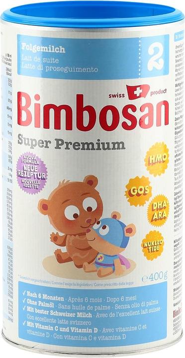 Actual product image Bimbosan Super Premium 2 (400 g, from 6 m.)