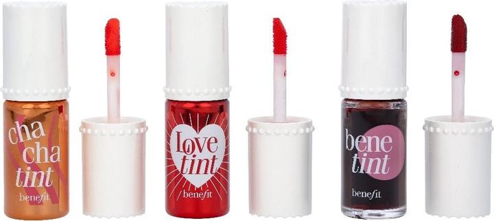 Immagine prodotto BeneFit Cosmetics Tinte labbra da amare (Oro, Rosso, Viola)