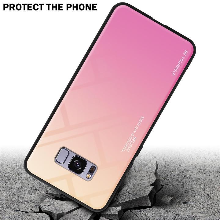 Productafbeelding Cadorabo TPU 2 kleuren glasdekking (Samsung Galaxy S8+)