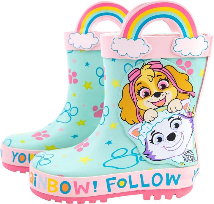 Actual product image Paw Patrol Children/Kids Skye & Everest Garden Wellies (24)