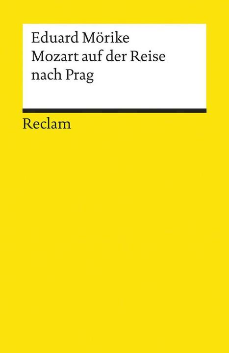 Produktbild Mozart auf der Reise nach Prag. (Deutsch, Eduard Mörike, 1986)