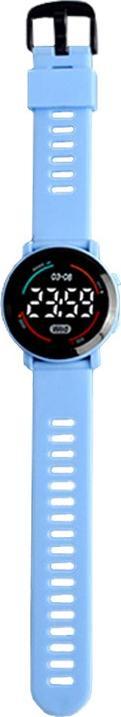 Immagine prodotto Cbx M6 Sport LED orologio digitale con cinturino in silicone display 12 ore blu chiaro (40 mm)