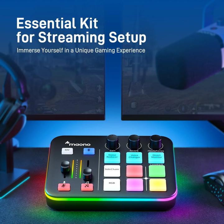 Actual product image Maono G1 NEO Gaming Audio Mixer (USB-C)