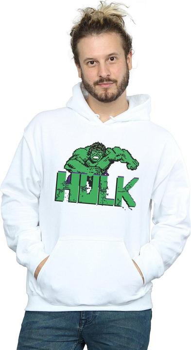 Image du produit - Sweat à capuche HULK PIXELATED - Homme (XL)