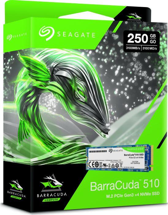 Actual product image Seagate BarraCuda 510 (250 GB, M.2 2280)