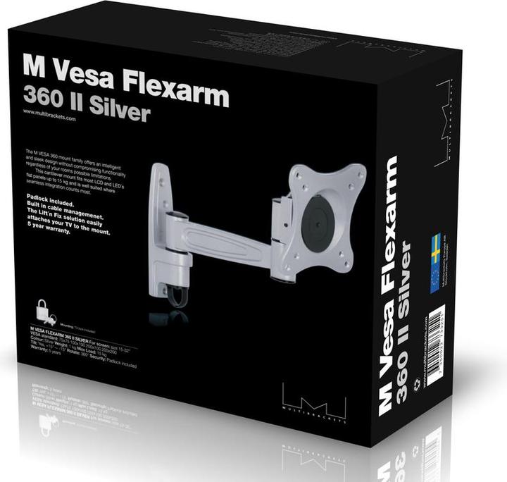 Produktbild Multibrackets M VESA Flexarm 360 II (Wand, 32", 60 kg)