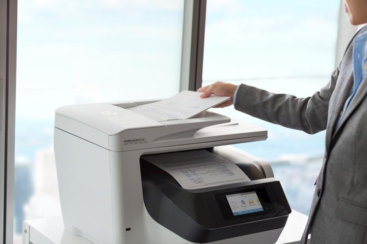 Produktbild HP OfficeJet Pro 8730 (Tintenpatrone, Farbe)